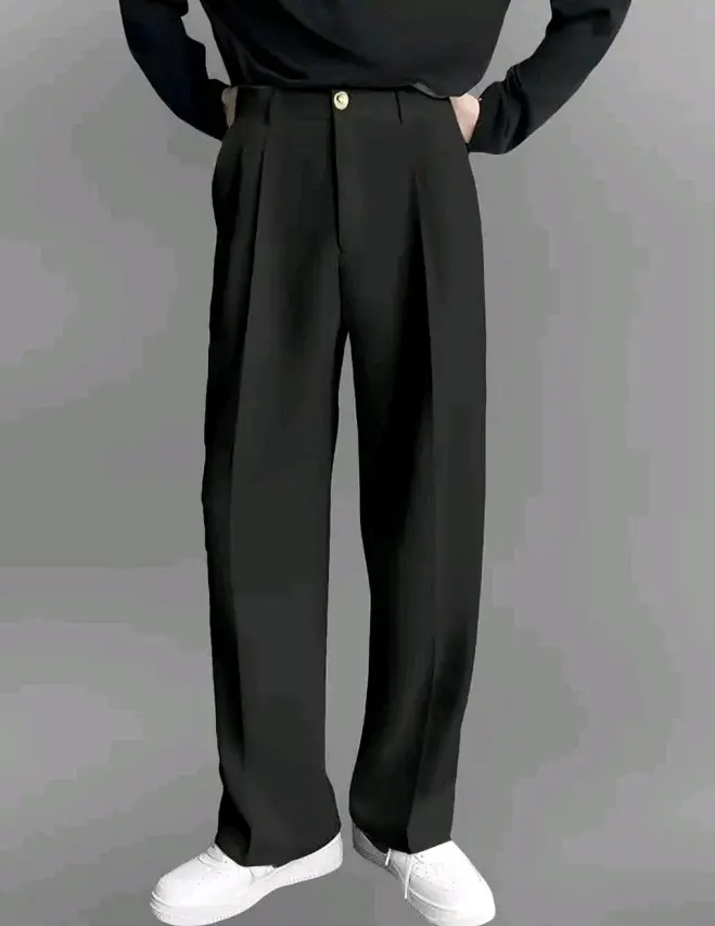 PREMIUM BLACK TROUSERS 