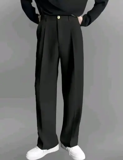 PREMIUM BLACK TROUSERS 